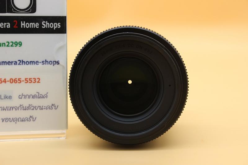 ขาย Lens Sigma 30mm f/1.4 DC DN (C) For sony อดีตประกันศูนย์ สภาพสวย ไร้ฝ้า รา ตัวหนังสือคมชัด ยางแน่น อุปกรณ์ครบกล่องพร้อม Hood  อุปกรณ์และรายละเอียดของสิ